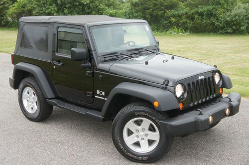 2009 jeep wrangler x for sale~3.8l motor~automatic~black~ready to enjoy!