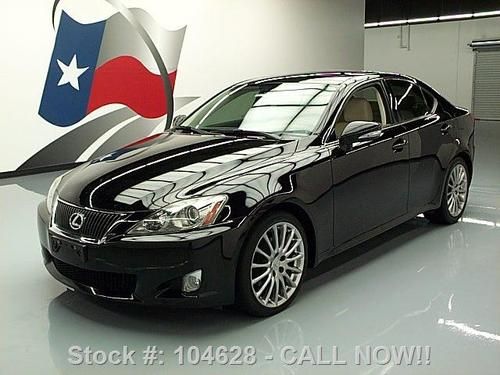 2009 lexus is250 auto sunroof paddle shifters 65k miles texas direct auto