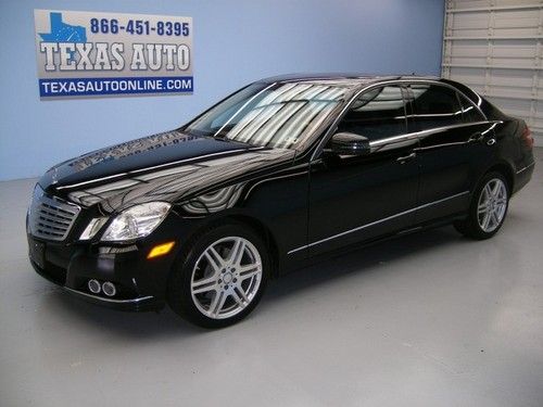 We finance!!!  2010 mercedes-benz e350 luxury 4matic roof nav 1 own texas auto