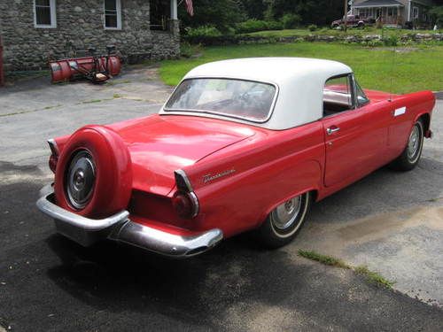 2 door complete off frame restoration, red coloe with red and white interior, po