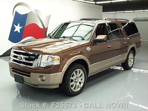 2011 ford expedition el king ranch sunroof nav only 32k texas direct auto