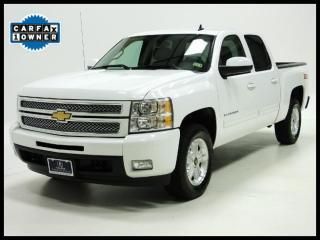 2012 chevrolet silverado 1500 4wd ltz crew cab 143.5" z71 navigation back up cam