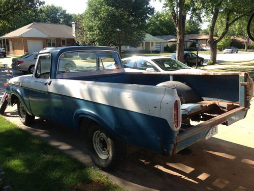 1961 ford f100 unibody truck   runs and drives