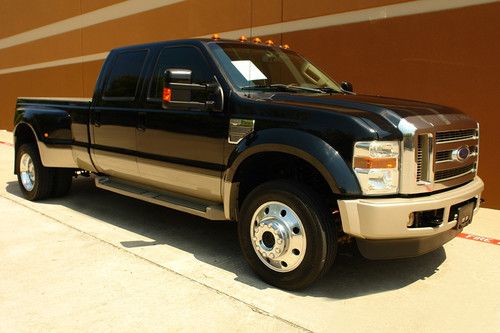 2010 ford f450 kingranch crew cab diesel drw 4wd rear camera heat seat one owner