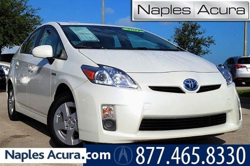 11 prius ii hybrid, low miles, remaining warranty, free shipping! we finance!