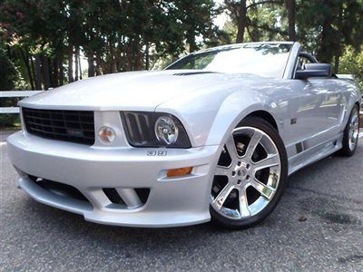Ford mustang saleen low miles 2 dr convertible gasoline 4.6l v8 fi sohc satin si