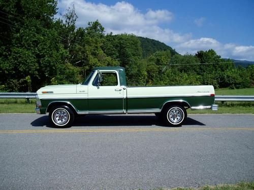 1972 ford f-100 ranger sport custom.. 1 owner. 1 of 3 built like this .