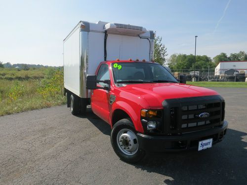 2009 ford f350 refrigerated box truck 18,000 miles!