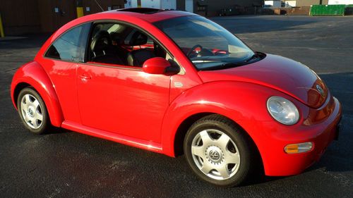 Beautiful inside and out! low miles! come check out this loaded wv new beetle!!