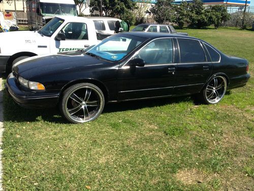 Black 1995 impala ss lt1 stroked out 383