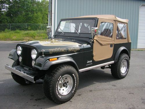 1983 jeep cj7 golden eagle