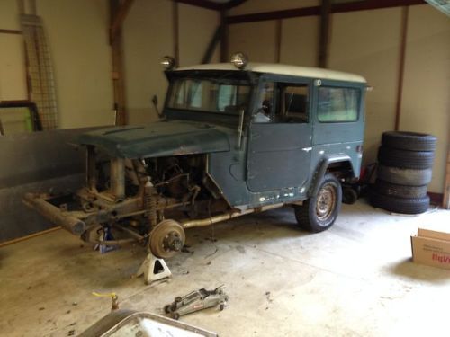 **no reserve** 1969 toyota landcruiser fj40 project parts