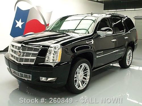 2013 cadillac escalade platinum sunroof nav dvd 22's 2k texas direct auto