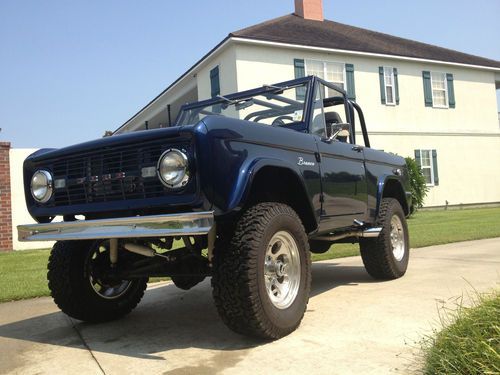 1966 classic restored ford bronco with 440hp crate engine