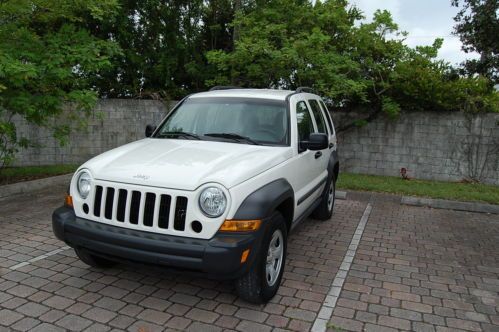 2006 jeep liberty sport 3.7 v6 2wd 4-door  automatic power options very clean