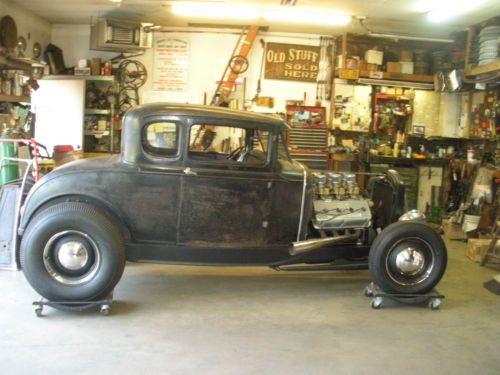 1930 ford model a coupe hot rod scta vintage chopped