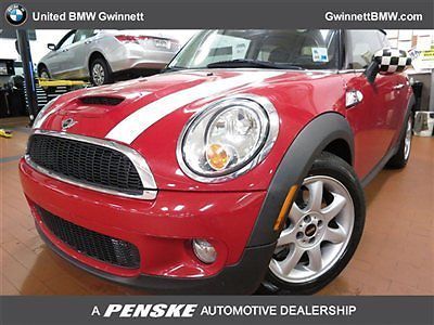 2010 mini cooper s 50283 low miles coupe automatic gasoline red