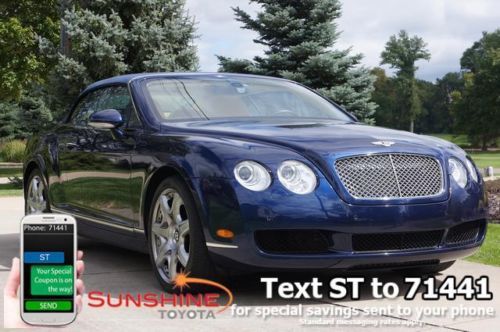 2008 bentley continental gtc, 6.0l automatic, convertible, loaded, classy, clean