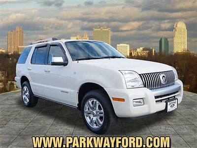 White tan leather tow 3rd row power running board certified warranty local trade