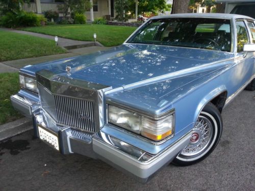 Sell Used 1991 Cadillac Fleetwood Brougham Sedan 4