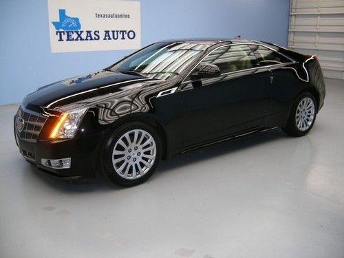We finance!!!  2011 cadillac cts coupe performance awd rcam auto xenon hdd bose!