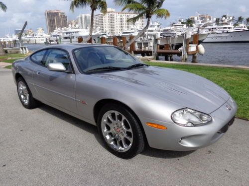 Florida 00 xkr coupe 1-owner navigation clean carfax winter pkg no reserve !!