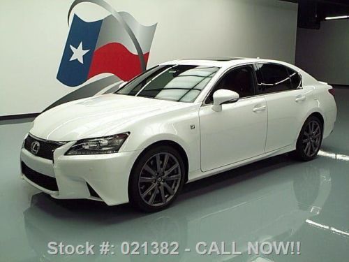 2013 lexus gs350 sunroof nav rear cam 19&#034; wheels 13k mi texas direct auto