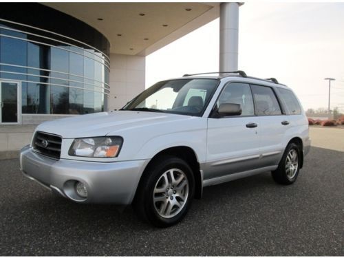 2005 subaru forester xs l.l.bean edition awd white loaded extra clean