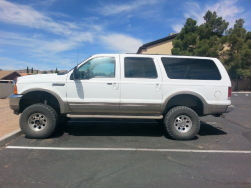 Ford excursion limited, 4x4, powerstroke diesel,amazing condition,nothing to fix
