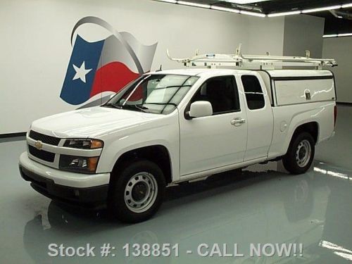 2012 chevy colorado work truck ext cab utility top 34k texas direct auto
