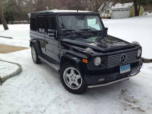 2005 mercedes-benz g55 amg base sport utility 4-door 5.5l