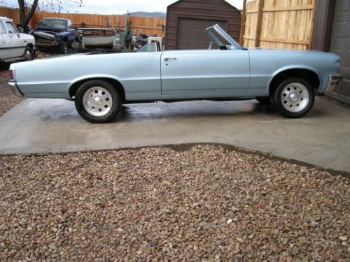 1964 gto convertible clone roller  super straight nice paint california body !!!