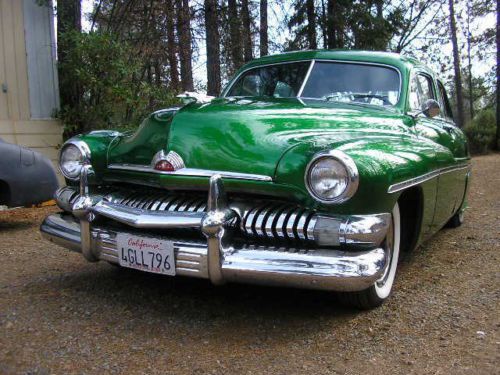 1951 mercury; 4 suicide door sedan; 50&#039;s kustom hot rod lead sled custom cruiser
