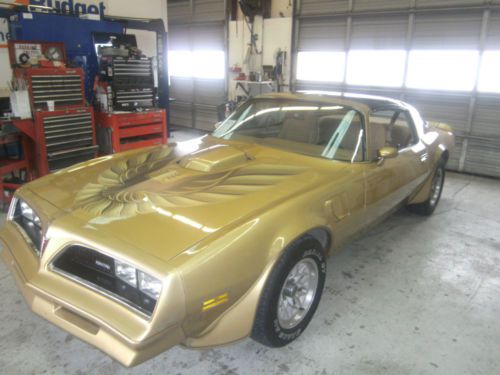 1978 trans am y88 gold specail edition ws6 last chance for this car