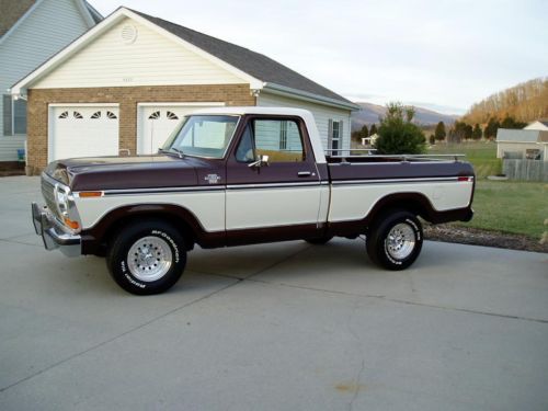 1979 ford f-100 ranger xlt .. one of the best you will find .. garage kept ..