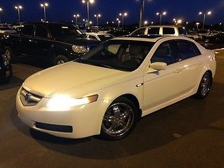 Low reserve 2004 acura tl white perl with chrome rims