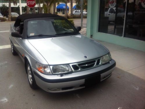2000 saab 93 convertible automatic 58000 miles one owner mint no reserve