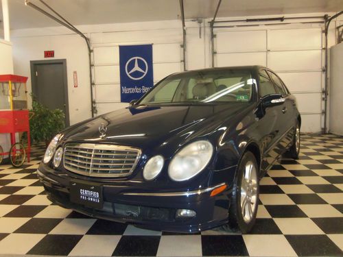 Mercedes benz no reserve 2005, e500  4matic salvage drives rebuildable