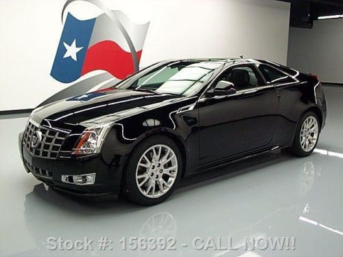 2012 cadillac cts 3.6l premium sunroof nav rear cam 18k texas direct auto