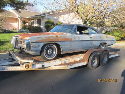 1968 pontiac bonneville broughan 2 door loaded with options