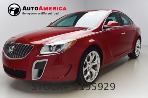 10k one 1 owner low miles 2013 buick regal gs nav leather turbo sunroof camera