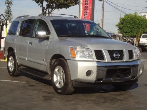 07 nissan armada se damaged salvage runs! cooling good low miles export welcome!