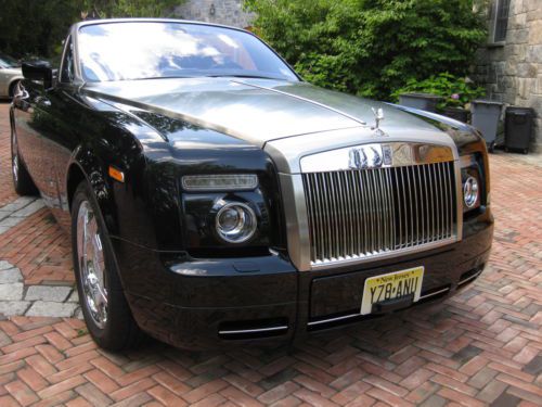 2008 rolls royce phantom drophead convertible only 8700 miles as new! no reserve