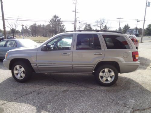 2001 jeep grand cherokee limited--clean runs great---jeep-leather