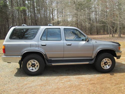 Sell Used 1994 Toyota 4runner 4x4 Sr5 V6 Automatic Silver Grey Gray