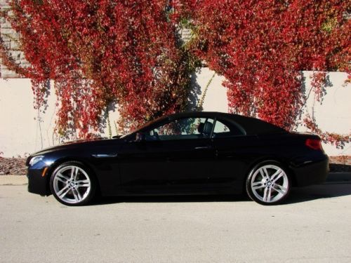 2013 bmw 650xi convertible - assume lease - 2 months free - m sport package-