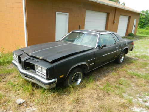 1976 olds cutlass supreme 2 dr t top factory 455 a/c car