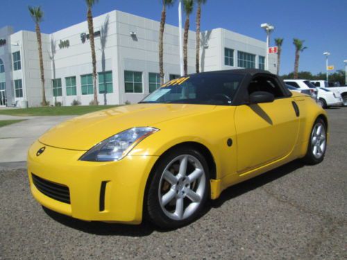 05 yellow 6-speed manual 3.5l v6 leather roadster