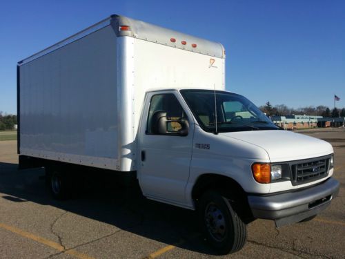 2004 ford e-350 super duty 16ft box cube van truck original owner well cared for