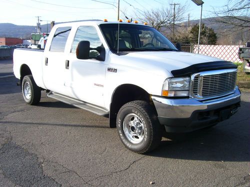 2004 ford f350 sd xlt lariat diesel 4x4 crew cab leather power moon roof